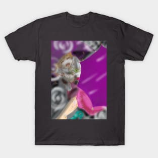 Anime Girl Crying Under the Rain T-Shirt